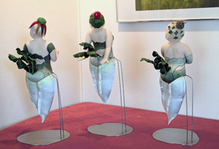 「野菜シリーズ大根 A」高橋操（Tazukoコレクション）