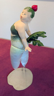 「野菜シリーズ大根 A」高橋操（Tazukoコレクション）