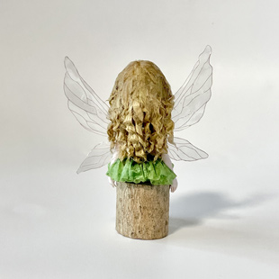 和紙人形「月夜に羽ばたく森の妖精」阿野リリコ