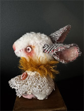 「白うさぎ」hirota mikako