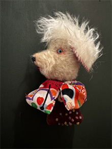 「A 白トイプーさん」hirota mikako