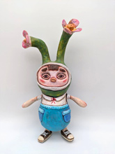 「うさお」張り子人形のやま