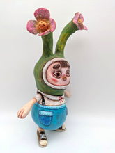 「おにぎりちゃん(B)」張り子人形のやま