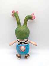 「うさお」張り子人形のやま