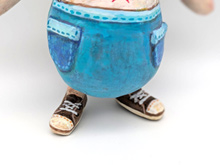 「うさお」張り子人形のやま